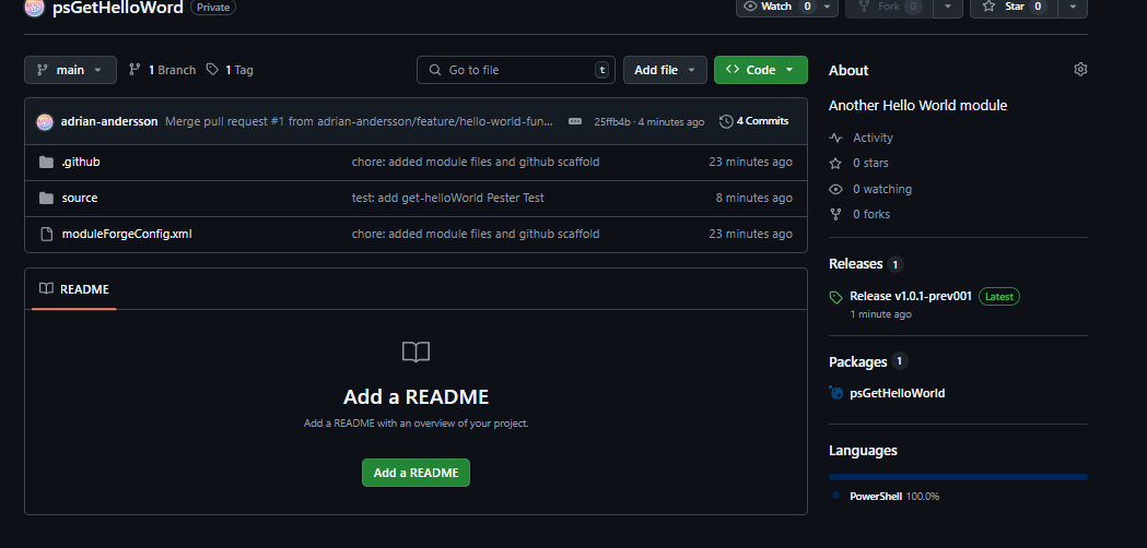 New Repository